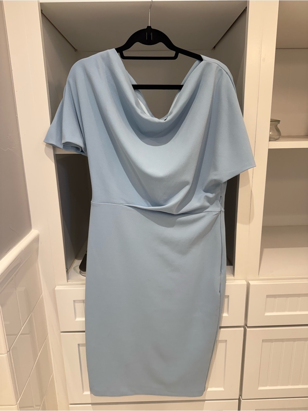 Alexia Admor Powder Blue Midi Dress
